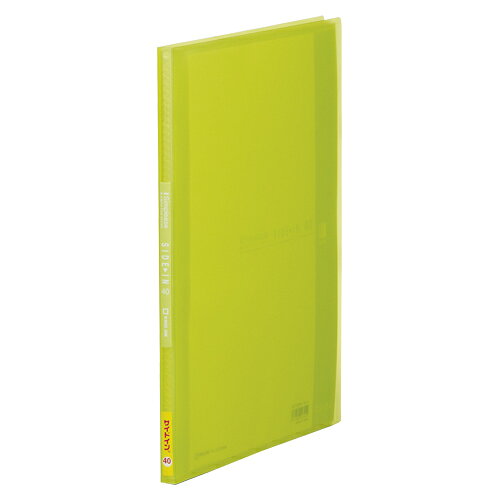 シンプリーズCFサイドイン40P　黄緑187TSPWキミ【キングジム】