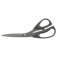 【ゆうパケット対応可】フッ素コーティングはさみCR-HS215-B【クラウン】