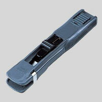 ●規格：大●外寸：幅28×奥27×高142mm●重量：33．2g●綴じ枚数：約60枚●材質：本体＝再生ABS／ステンレス，スライダー部＝POM●専用玉：大15個o39147