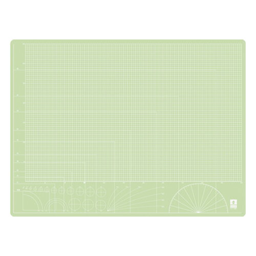 スケルトンカッティングマットSTN-A2-G【ミワックス】