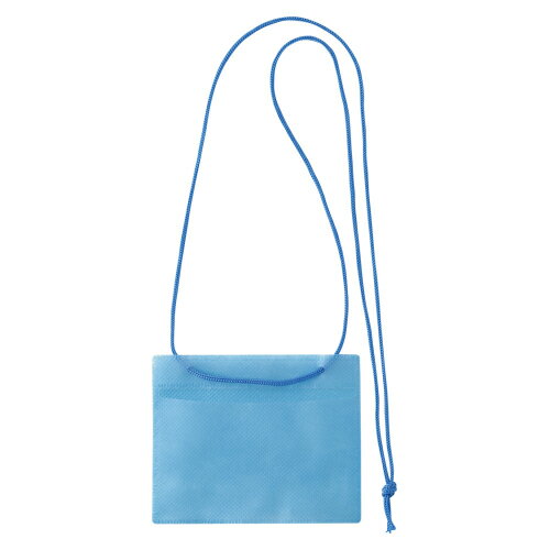 Business Card - カラーイベント吊下名札名刺サイズ50枚青VN-849-B【ソニック】