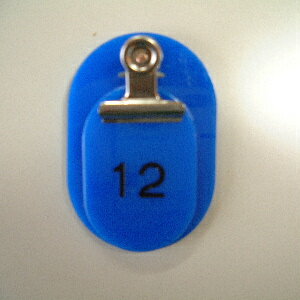 親子札　1−50　青CR-OY50-BL【クラウン】