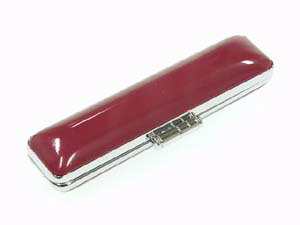 【ゆうパケット対応可】印鑑ケース　ヒットケース　レッドIB-190【サンビー】