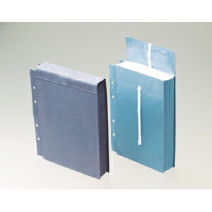 布製図面袋 面ファスナー式ZN-L03B【ファイル】