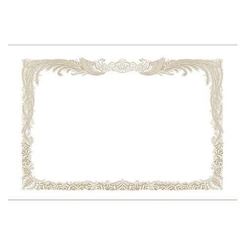 【ゆうパケット対応可】ミニOA賞状用紙10-1520【ササガワ】