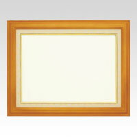 ●規格：褒章●外寸：縦537×横687mm●収容寸法：縦367×横517mm●フレーム厚：30mm●収容可能厚：2mm●重量：2．8kg●材質：フレーム＝天然木，表面＝アクリル，裏面＝ベニヤ板●紙箱入●布マット，吊りひも付o48016