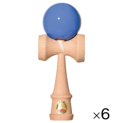 日本けん玉協会認定品　オフィシャルけん玉STARS青改定版6個479120【幻冬舎】