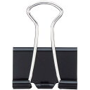パ)ダブルクリップ オープンボックス ブラック中 1箱(10個入×10)4263-9800【カウネット】(3)