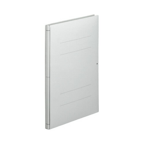 Rakuten - 背幅が伸びるファイル　A4縦　グレー　10冊入7080-8131【カウネット】