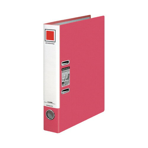 レバッチファイル　A4縦　2穴　28ミリとじ　赤フ-AL280R【コクヨ】