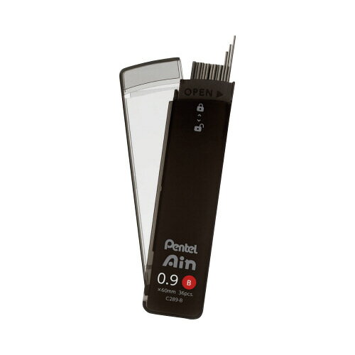 【ゆうパケット対応可】シャーペン芯ぺんてるアイン　0．9mm　BC289-B【ぺんてる】