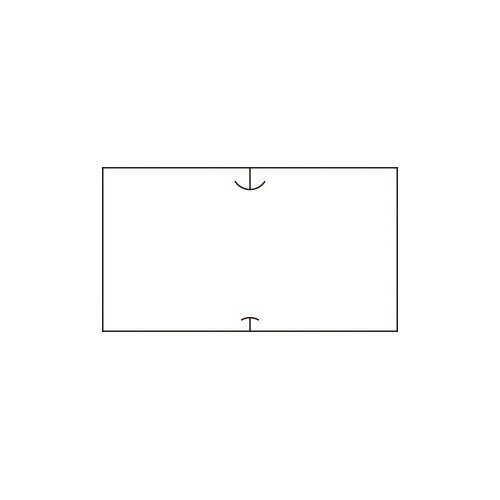 共通用ラベル　白無地　1000片　※10巻単位でご注文ください419999011【サトー】