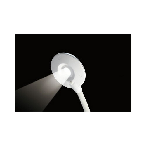 LEDデスクライト クリップ式 ホワイト ジェントスCP-R268WH【ジェントス】 [3]