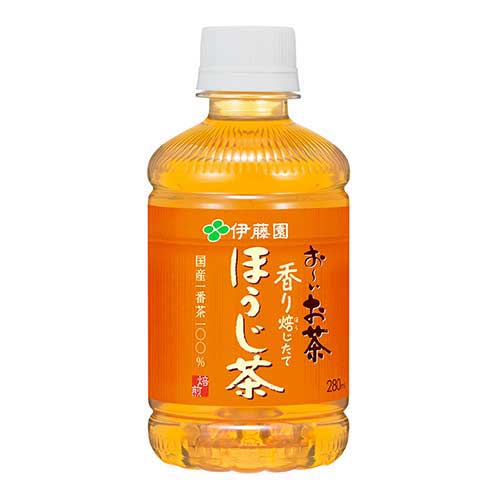 ※お～いお茶 ほうじ茶 280mL 1本【伊藤園】※軽減税率対象商品