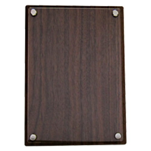 【ゆうパケット対応可】 サインフレーム　スタンド式　ウォルナットB-166S-BR【コレクト】