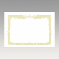 獎狀用紙 - OA賞状用紙　白上質賞状用紙　A3判縦書用　10枚10-1080【ササガワ】