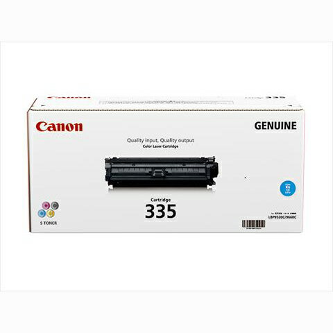CANON - トナーカートリッジ　335　CCRG-335CYN【キヤノン】