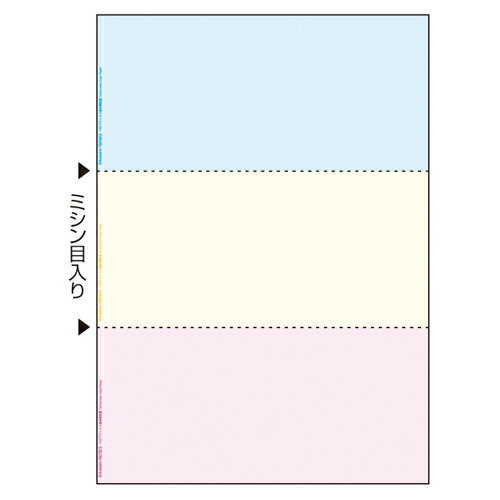 A4NCカラー3面　100枚FSCF2012【ヒサゴ】