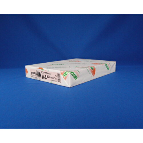 NEWファインカラー A4判 500枚入NEWファインカラーA4ピンク【北越紀州】