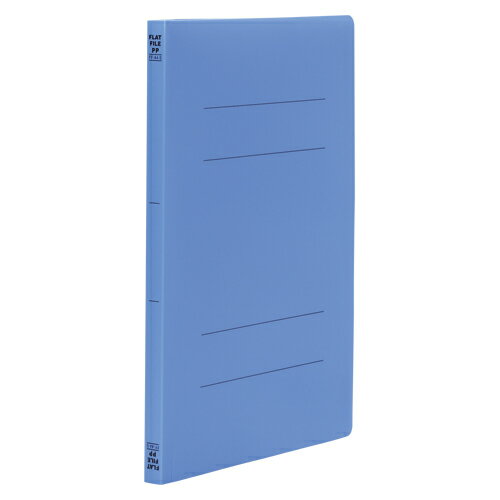 フラットファイルPP　A4縦ロイヤルブルーFF-A4S-RB【ビュートン】