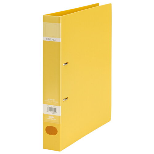 ロックリングファイル　A4　イエローF-532-50【セキセイ】