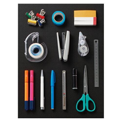 ツール整理ブロック　かたづけマスTB3415クロ【キングジム】