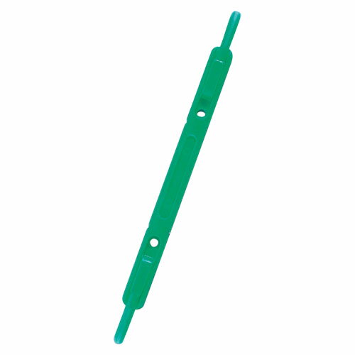 ●パンチ80mm間隔2穴用●適正収容：150枚●外寸：幅11×長166×厚6mm●材質：PPo47312