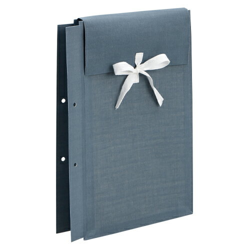 布製図面袋 （布貼り）A4規格判ひも式CR-ZM31-GR【クラウン】