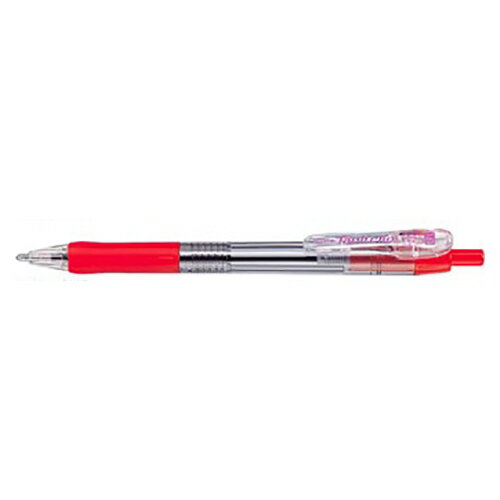 Rakuten - 【ゆうパケット対応可】 タプリクリップ　ボールペン　1．6mm　赤BNU5-R【ゼブラ】