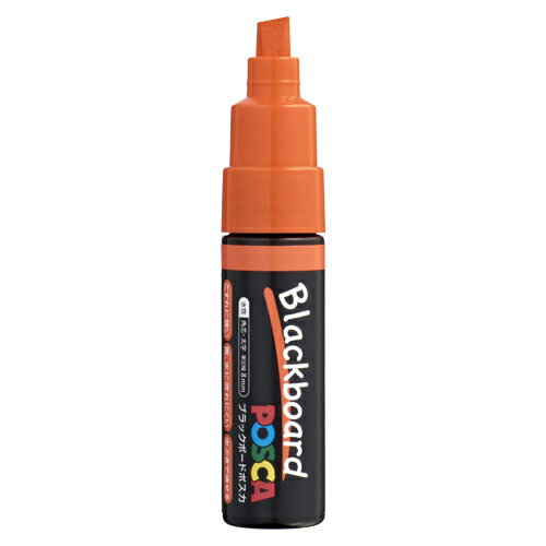 Whiteboard Marker - 【ゆうパケット対応可】 ブラックボードポスカ　太字　橙PCE2508K1P.4【三菱鉛筆】