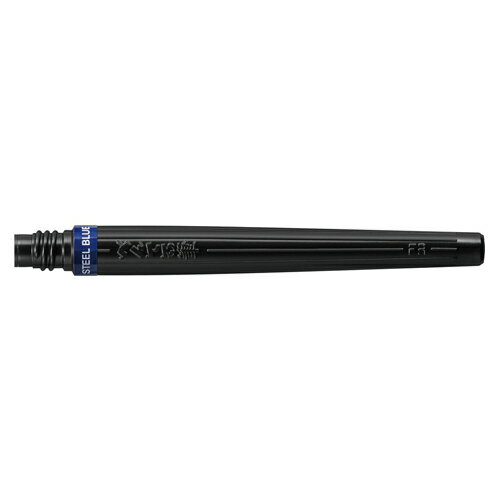 Rakuten - 【ゆうパケット対応可】 アートブラッシュ　XFRカートリッジ　スチールブルーXFR-117【ぺんてる】