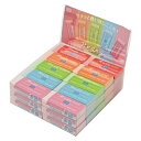 消しゴム カラフルレーダーライト120 セット(5色各6個入)EP-KL-120【シード】