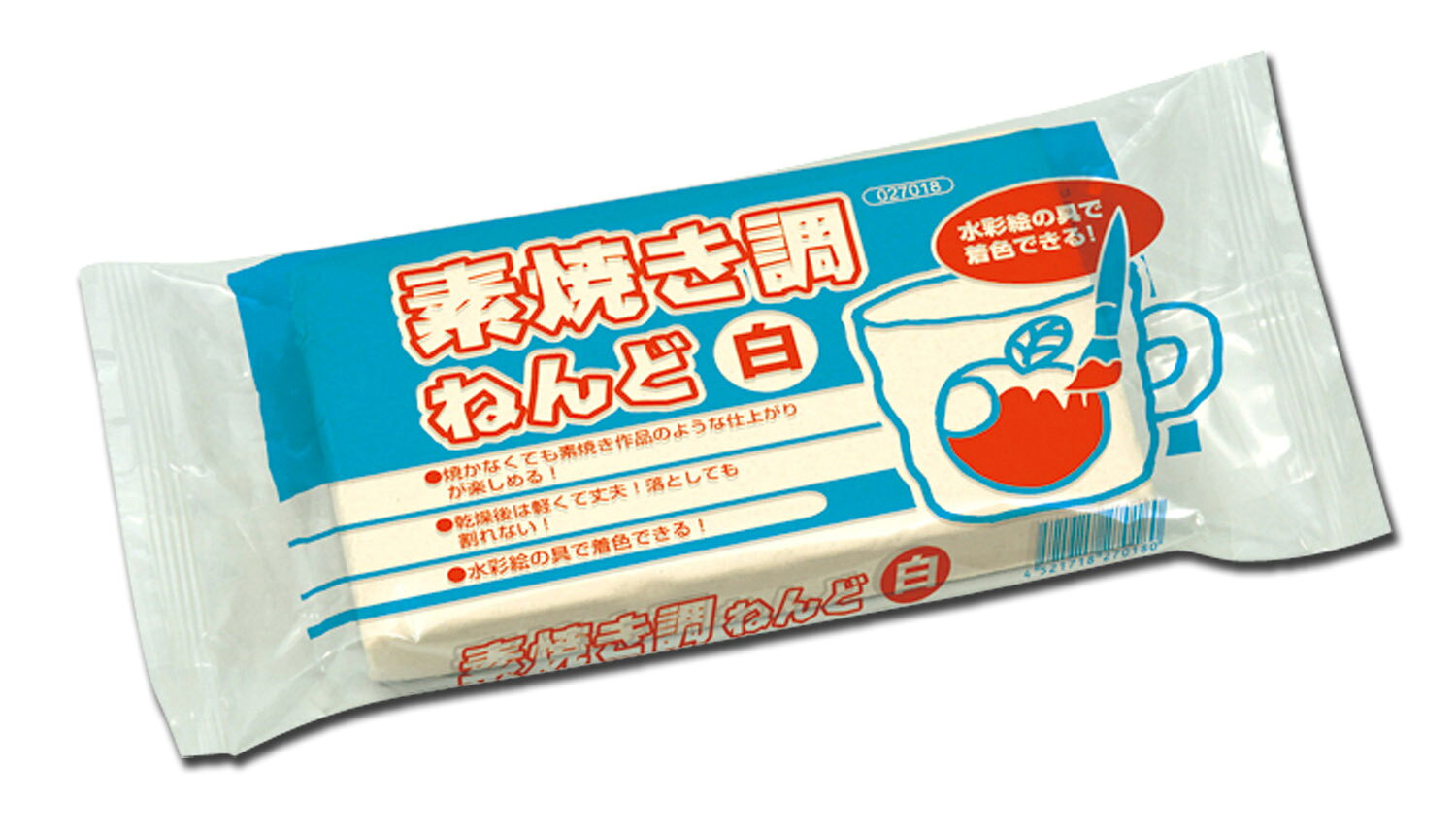 味わい深いランプシェードができます。水彩絵の具で着色できる！ご注文1個につき粘土用保存袋と生徒用粘土ベラ1本をサービス！約22×83×160mm約350g（比重1.2g/立方cm）着色・彫刻ができる！芯材も使える！1ケース50入軽石、パルプ