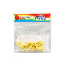 【ゆうパケット対応可】Artecブロック・知育玩具 三角A 8P 黄
