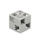 【ゆうパケット対応可】Artecブロック・知育玩具 基本四角 100P 薄グレー