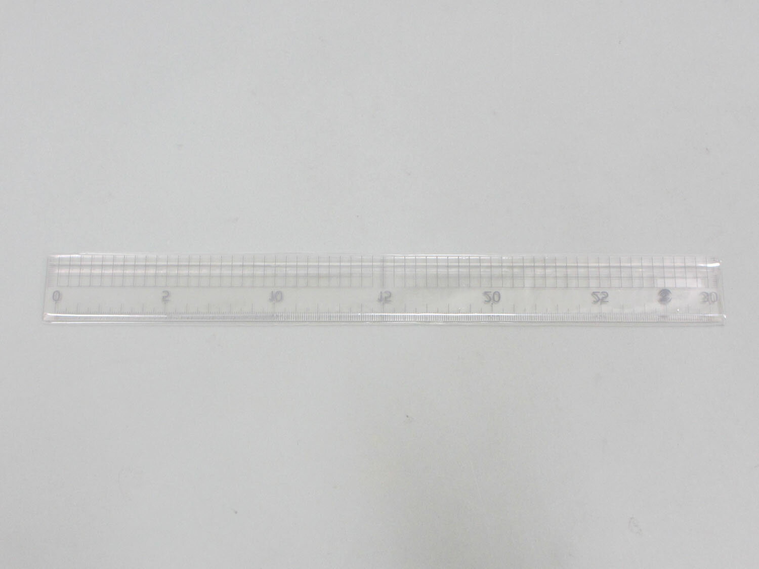 T アクリル製溝付定規 30cm