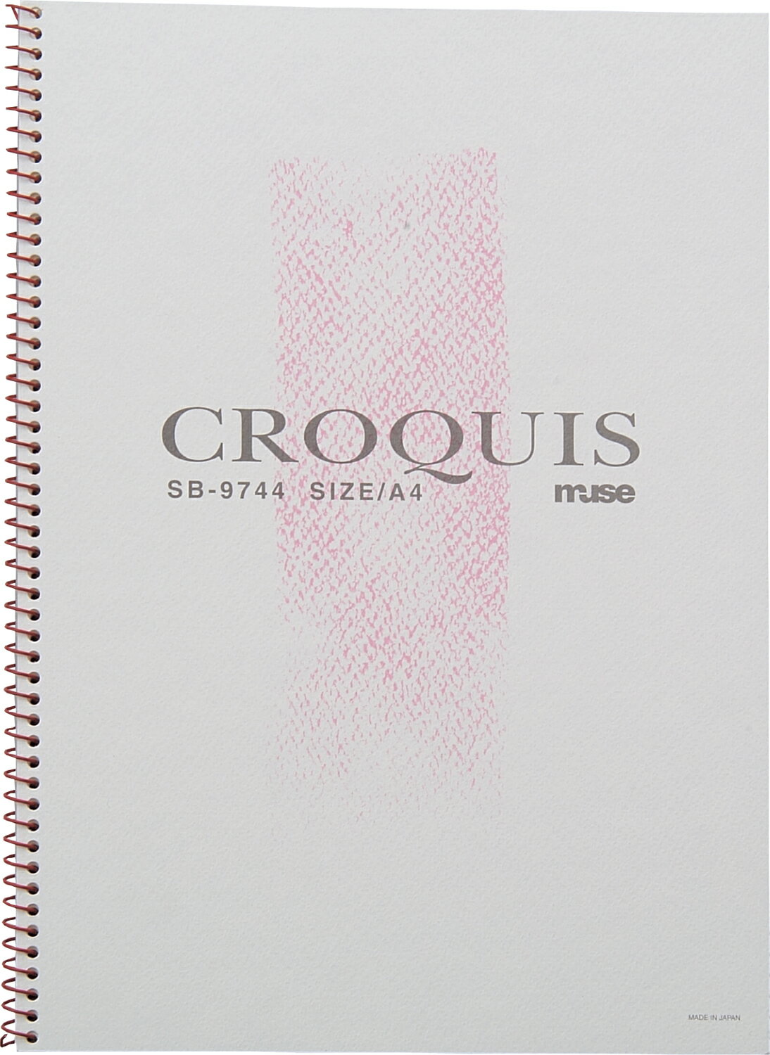 Mu クロッキー用紙 A4 SB-9744 レッド