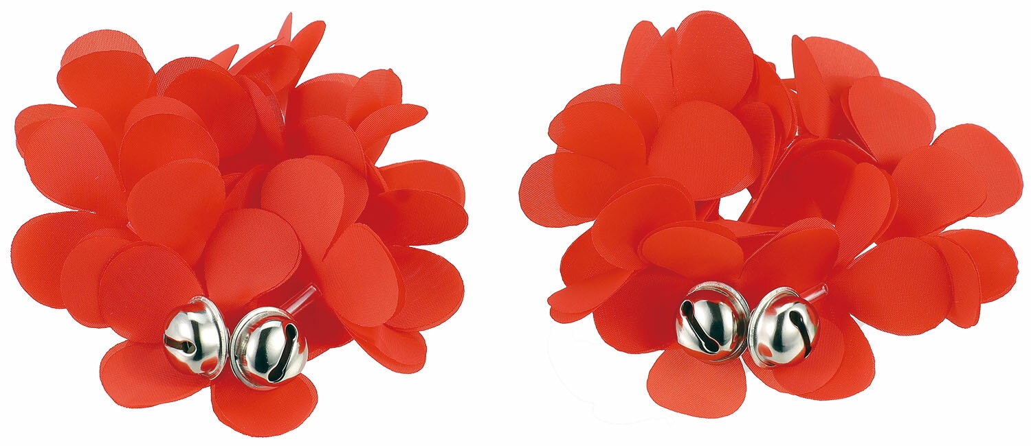 はなのうでわ 大 鈴付 赤【アーテック】