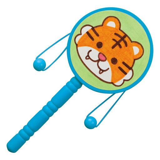 でんでんだいこ 青 おえかきシール付【アーテック】 でんでんだいこ 青 おえかきシール付【アーテック】