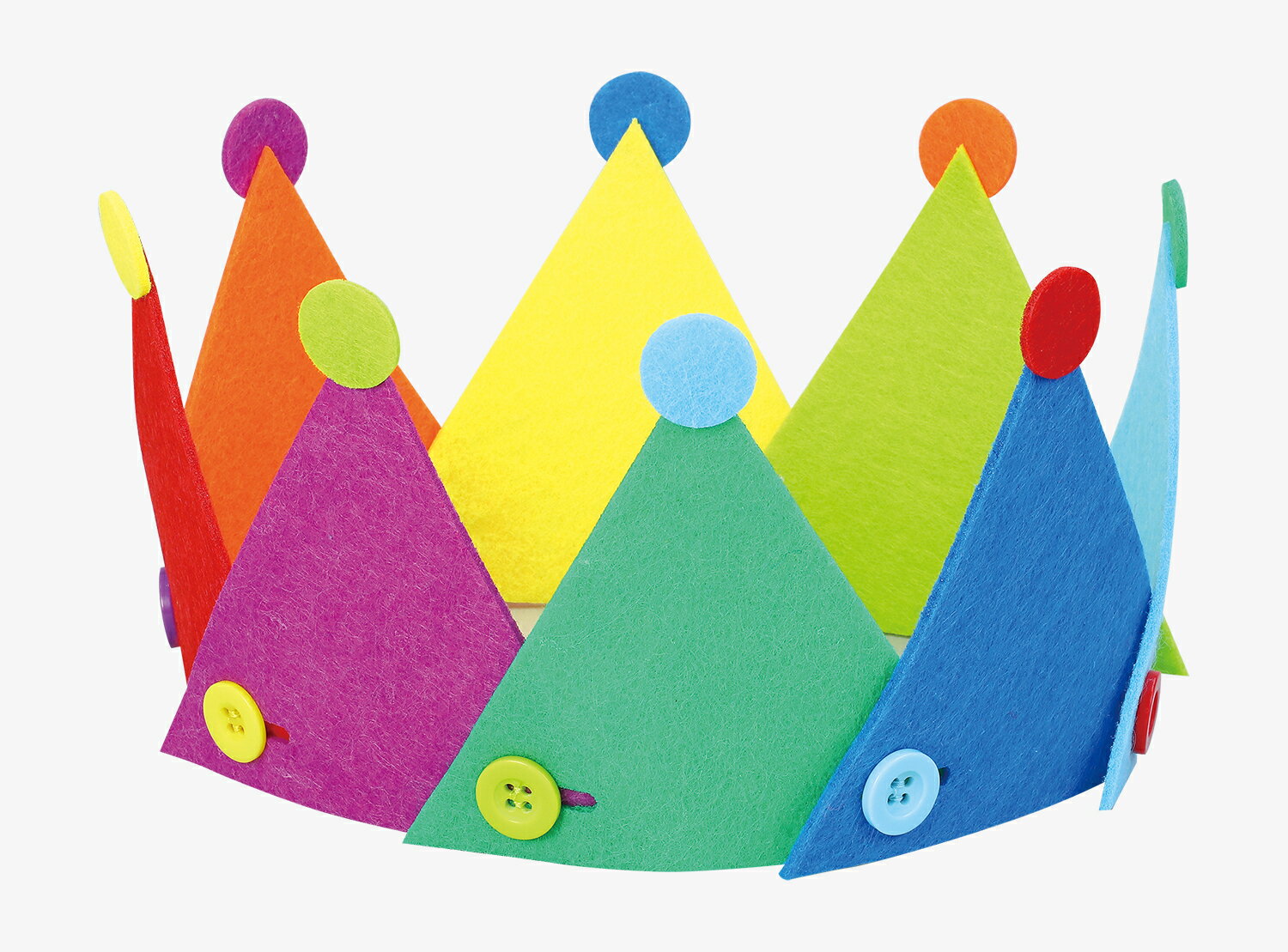 【ゆうパケット対応可】 フェルトでクラウン【アーテック】