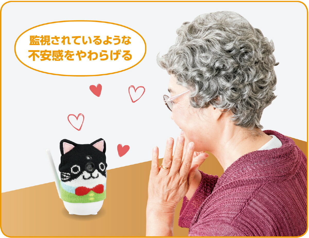 見守りカメラ 猫タイプ