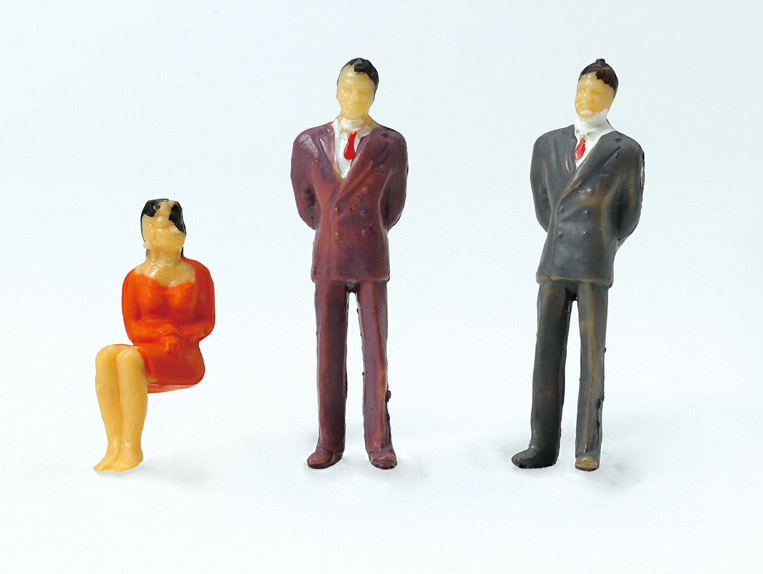 ジオラマ模型 人物 1/50 10個組【アーテック】