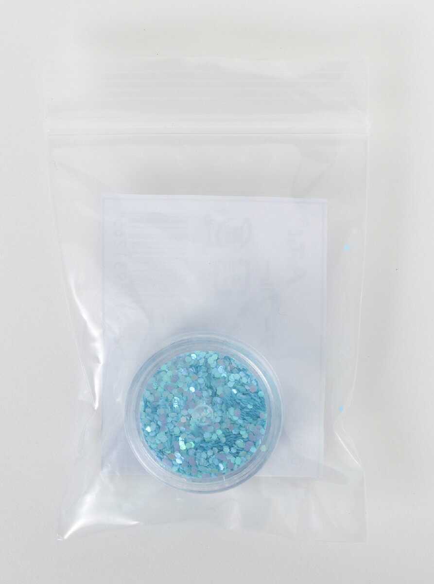 【ゆうパケット対応可】 ラメ粉グリッター ブルー【アーテック】