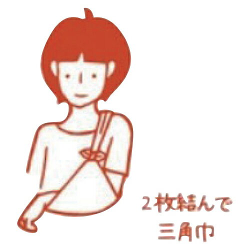 【ゆうパケット対応可】防災の心得手ぬぐい24986【オーミケンシ】