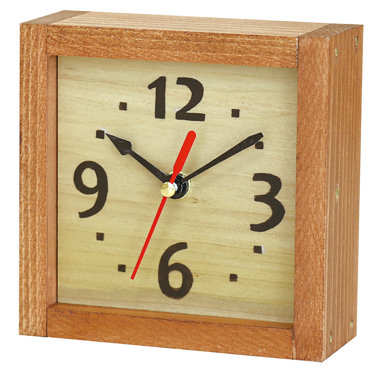 手作り木工時計キット【アーテック】