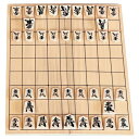 木製駒付 将棋盤セットモクセイコマショウキ【博英商会】
