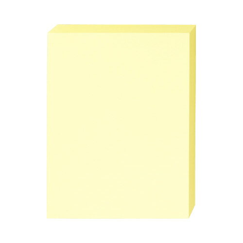 A4 Size Paper - マルチカラーペーパー　A4　ライトクリーム500枚5208-4775【カウネット】