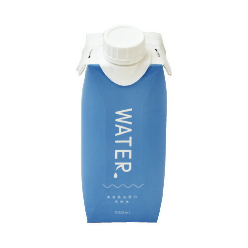＃ナチュラルウォーター　330ml　12本718320【三井農林】※軽減税率対象商品