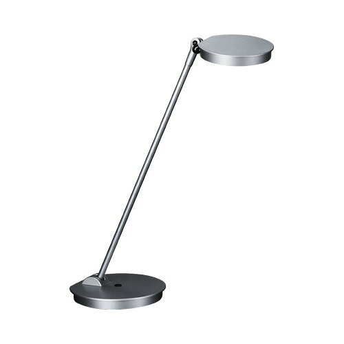 ●カラー／シルバー●寸法／セード：153、アーム：425、ベース：φ160mm●消費電力／8．0W●電源コード／1．8m●質量／1300g●光源寿命／約40000時間●明るさ（光束）／702lm●保証期間／1年●電源コード長さ／1．8m●セード寸法／160mm●アーム寸法／472mm●消費効率／87．8lm／W●色温度／5000K●演色性／Ra90●調光／無段階調光（30％ー100％）●照度／1760LX●機能／Wクリック100％・ラストメモリー・ソフトスタートk2053-7548