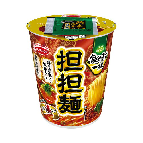 ●12個入　●担担麺　●適度な弾力と滑らかさを併せ持った丸刃の太めん。ポークの旨みと味噌のコク、豆板醤やガーリック、ジンジャー、練りごまを利かせたスープ。●1ケース単位でお申込みください。※飲料・食品は、お客様のご都合による返品はお受けできません。※パッケージ及び内容量などが予告なく変更される場合がございます。あらかじめご了承ください。k2062-1797